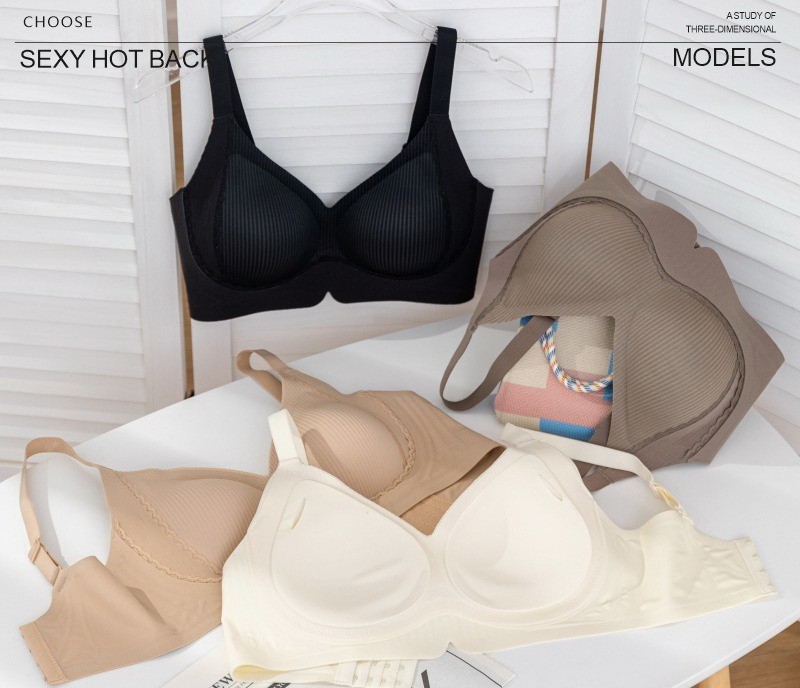 Women Bras Full coverage Seamless thin Solid Sport Plus Size Underwear 99661