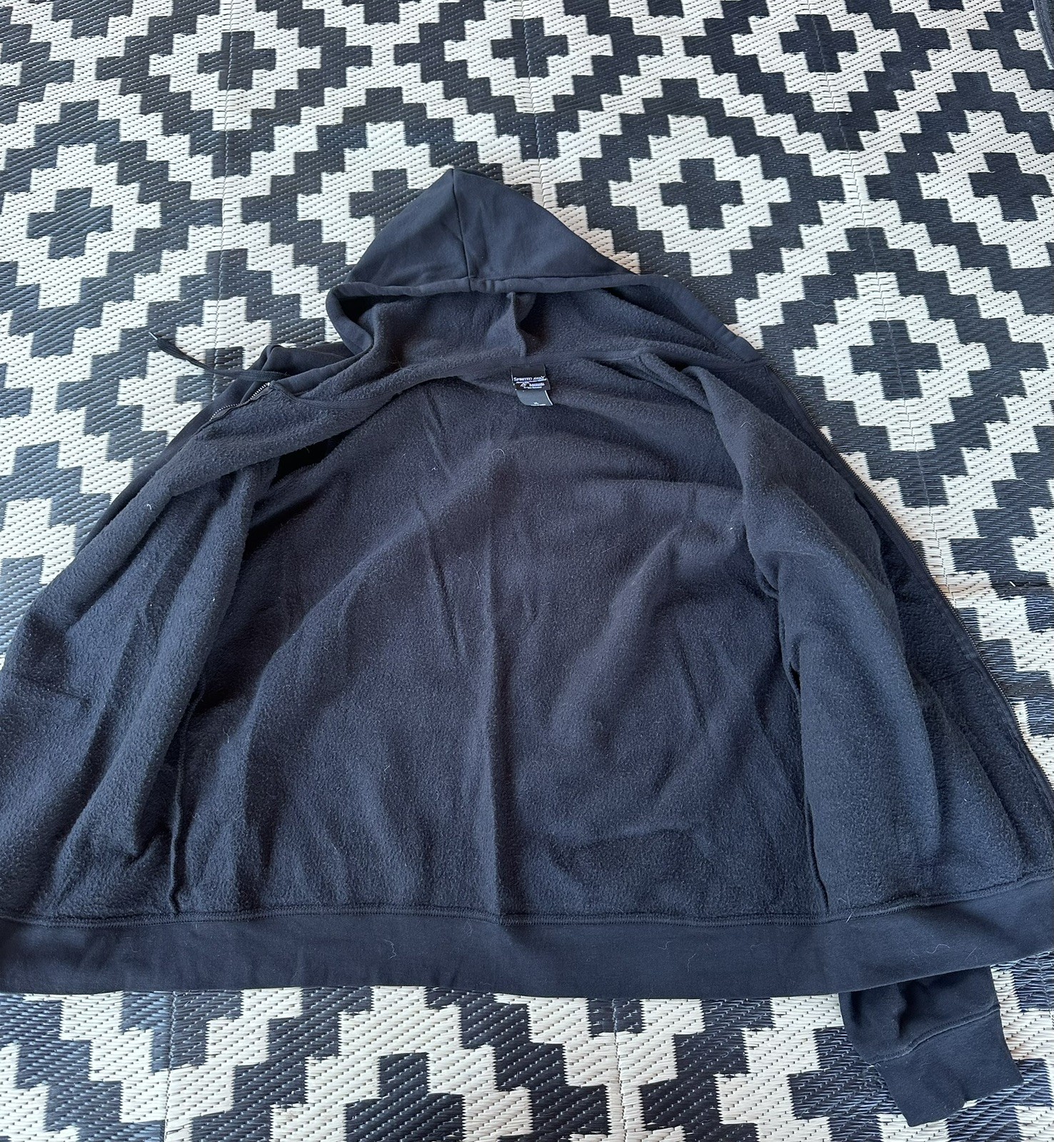 Our Universe Studio Ghibli Spirited Away Train Ticket Full Zip Hoodie Mens XL