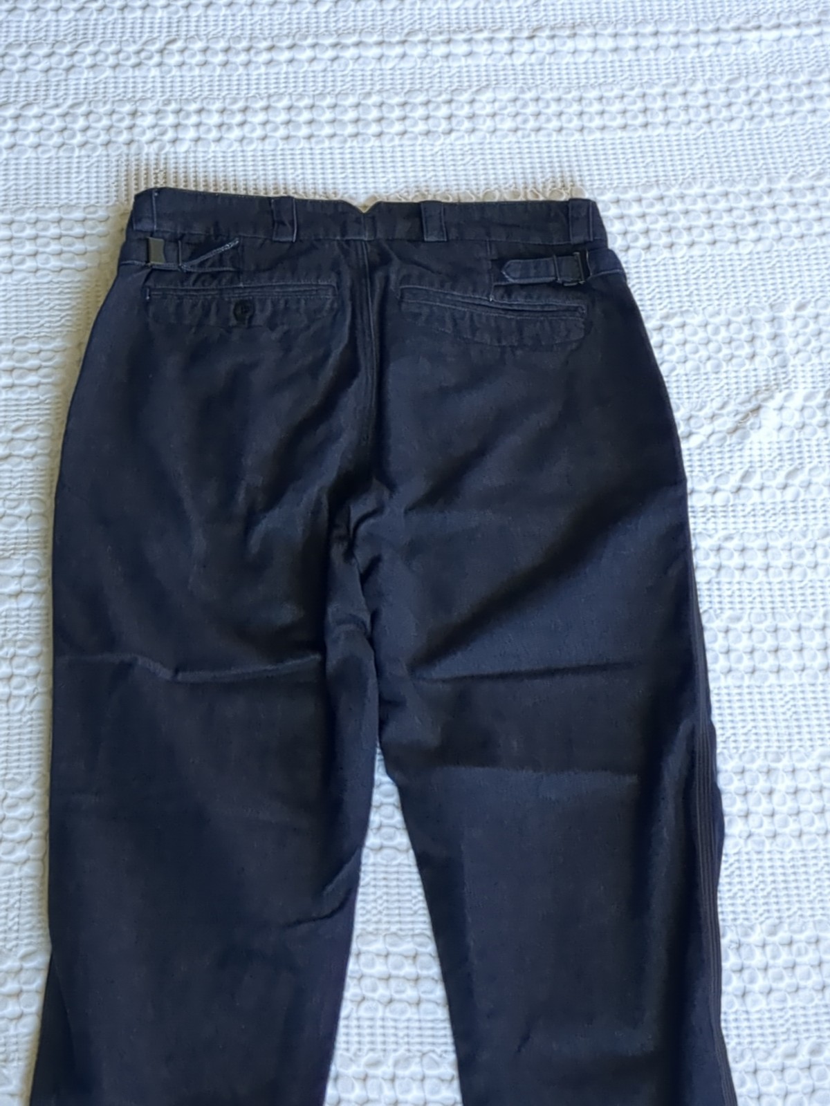 G Star Raw Varve Relaxed Pleated Chino Size 30 Dark Wash Blue 30X27