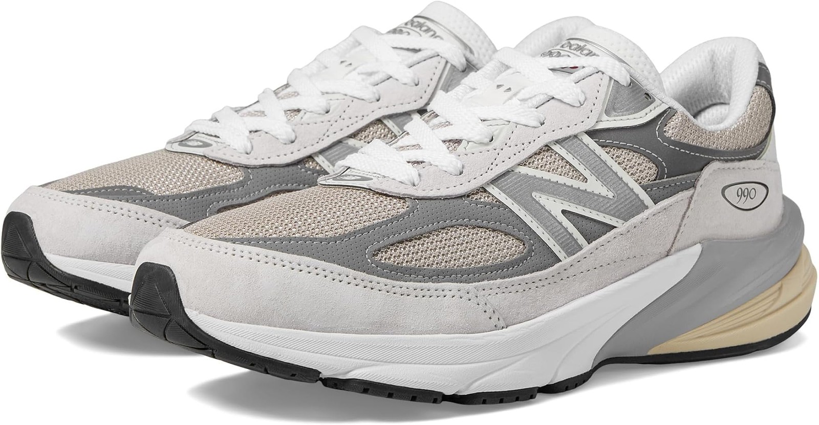 New Balance Unisex Made in USA 990 V6 Sneaker, Reflection/Marblehead, 7.5 US Men