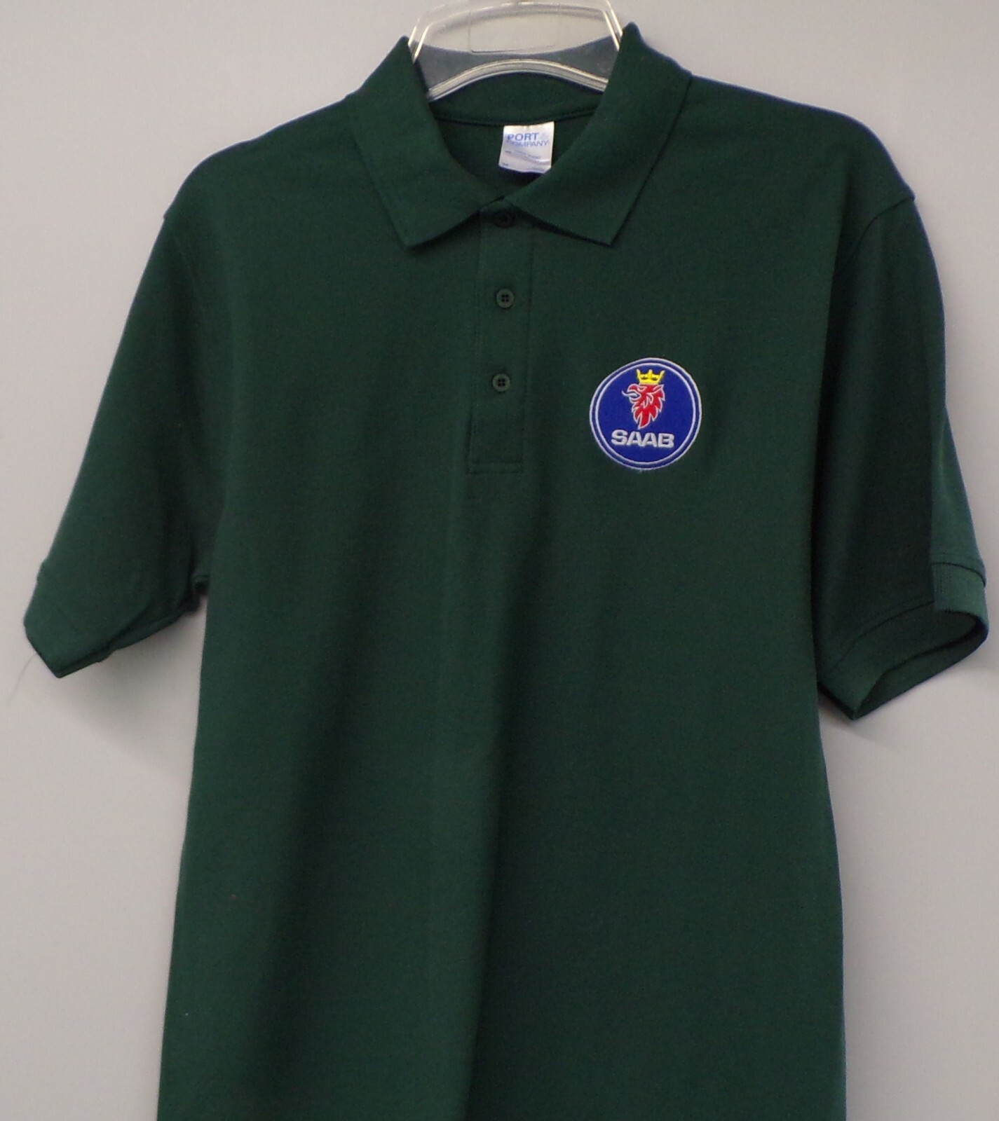 SAAB Motors Logo Embroidered Mens Polo XS-6XL, LT-4XLT New