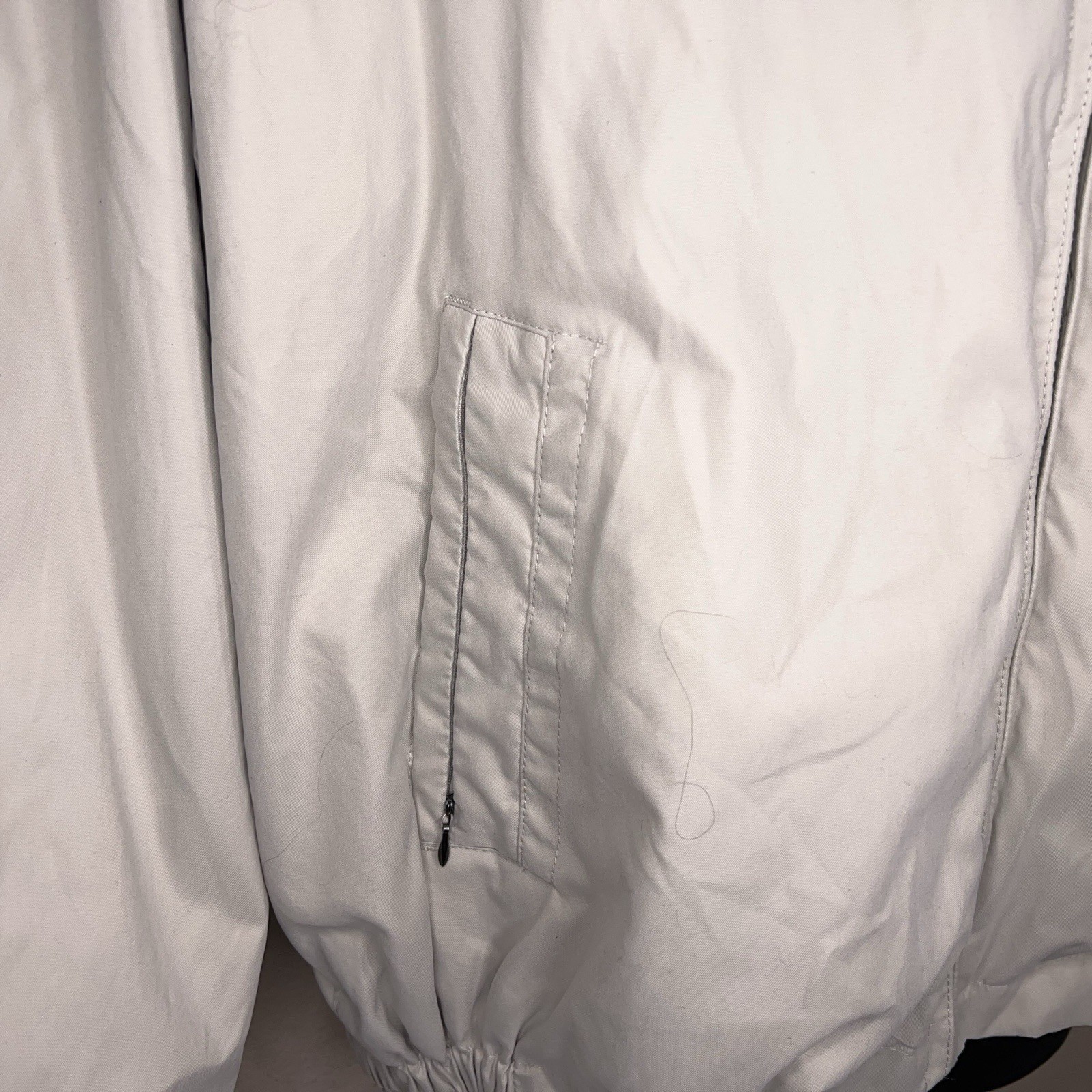 Vintage XL London Fog Light Beige Jacket Mens Classic 90s Neutral Outdoor Lined