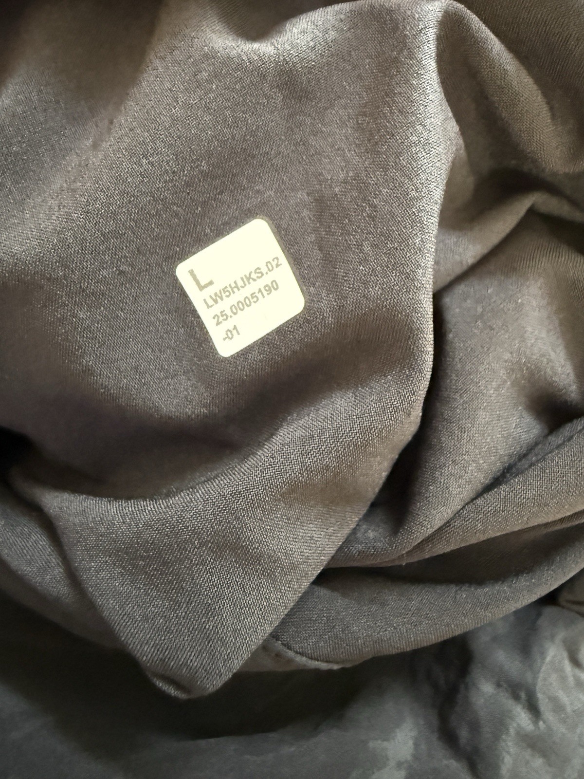 NWOT LULULEMON Crinkled Nylon Relaxed Parachute Pant Pants, Size Large, Black