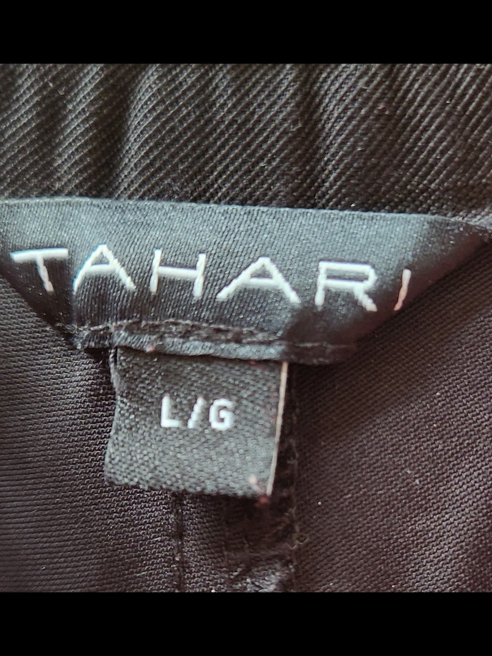 Tahari Black Drawstring Utility Joggers Size L Gorpcore Indie Sleeze Normcore