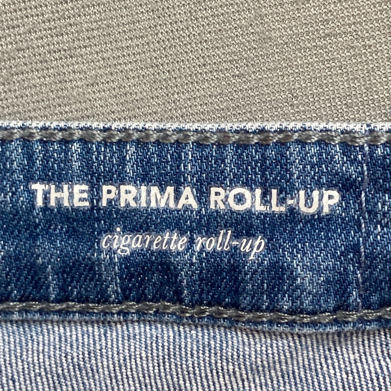 AG Jeans Womens 30 Blue The Prima Roll Up Mid Rise Skinny Stretch Denim Cuffed