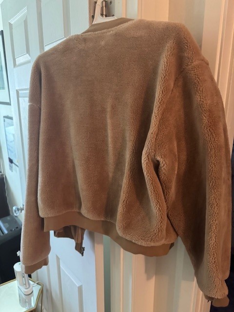 Purple Shingle Swede Medium Jacket, Comint made in Argentina