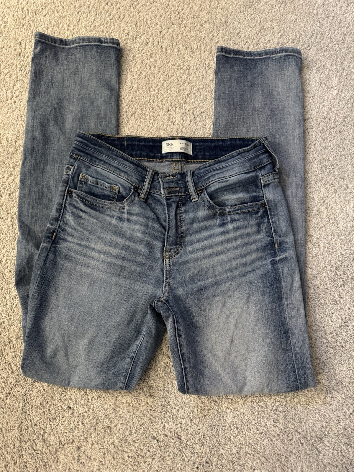 BKE Womens Jeans 28×32 Payton Universal Fit Mid Rise Straight Leg