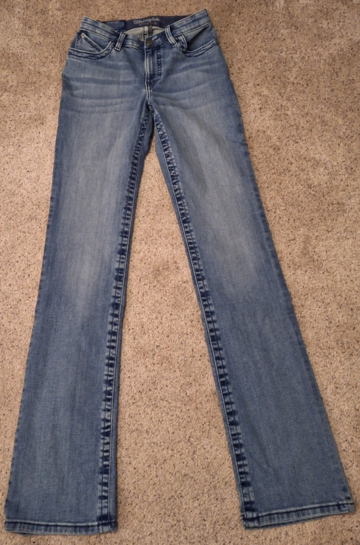 Wrangler Jeans Womens 3×38 Blue Willow Ultimate Riding Jean Stretch Denim NEW