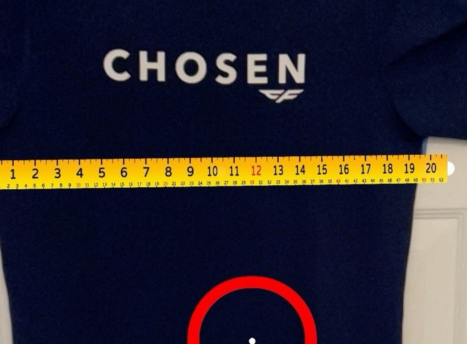 Copper Fit Size Medium Chosen Navy Blue Activewear T-Shirt