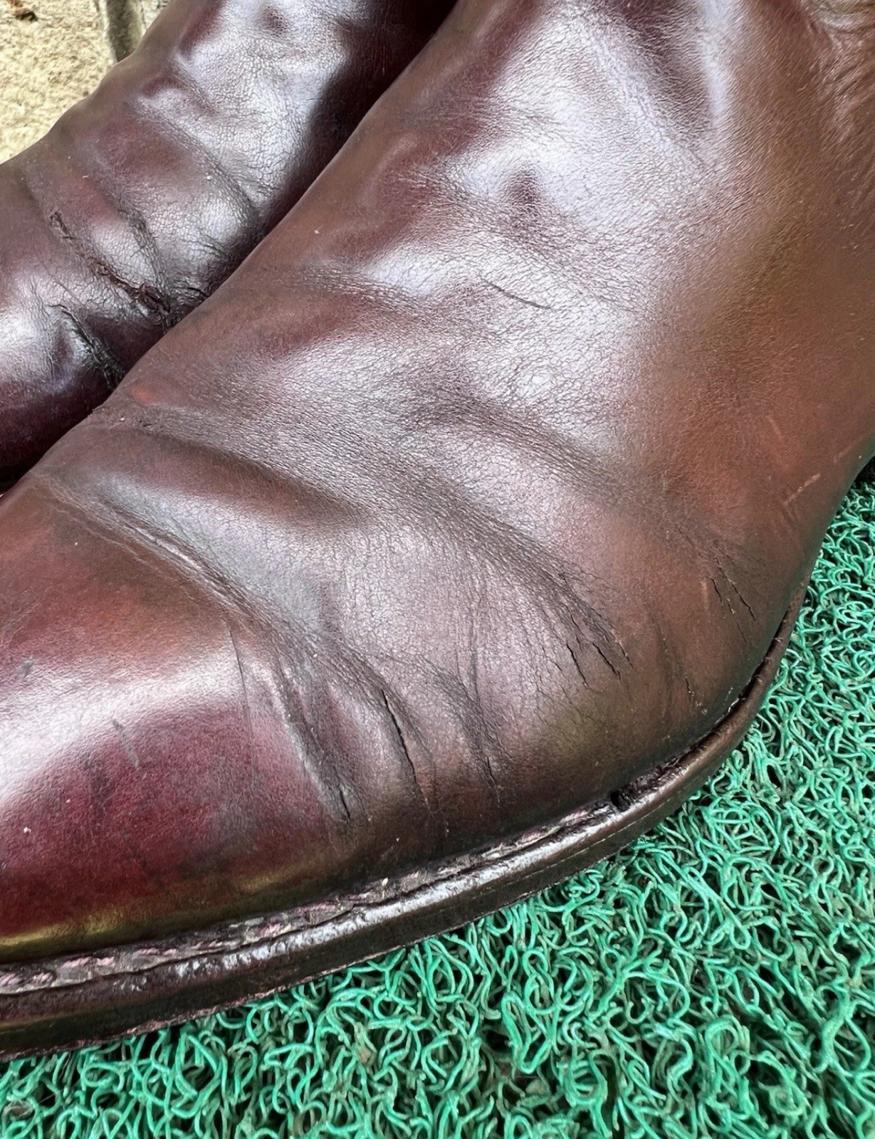 RM Williams 7.5 Comfort Craftsman Brown Leather Slip-On Chelsea Boots