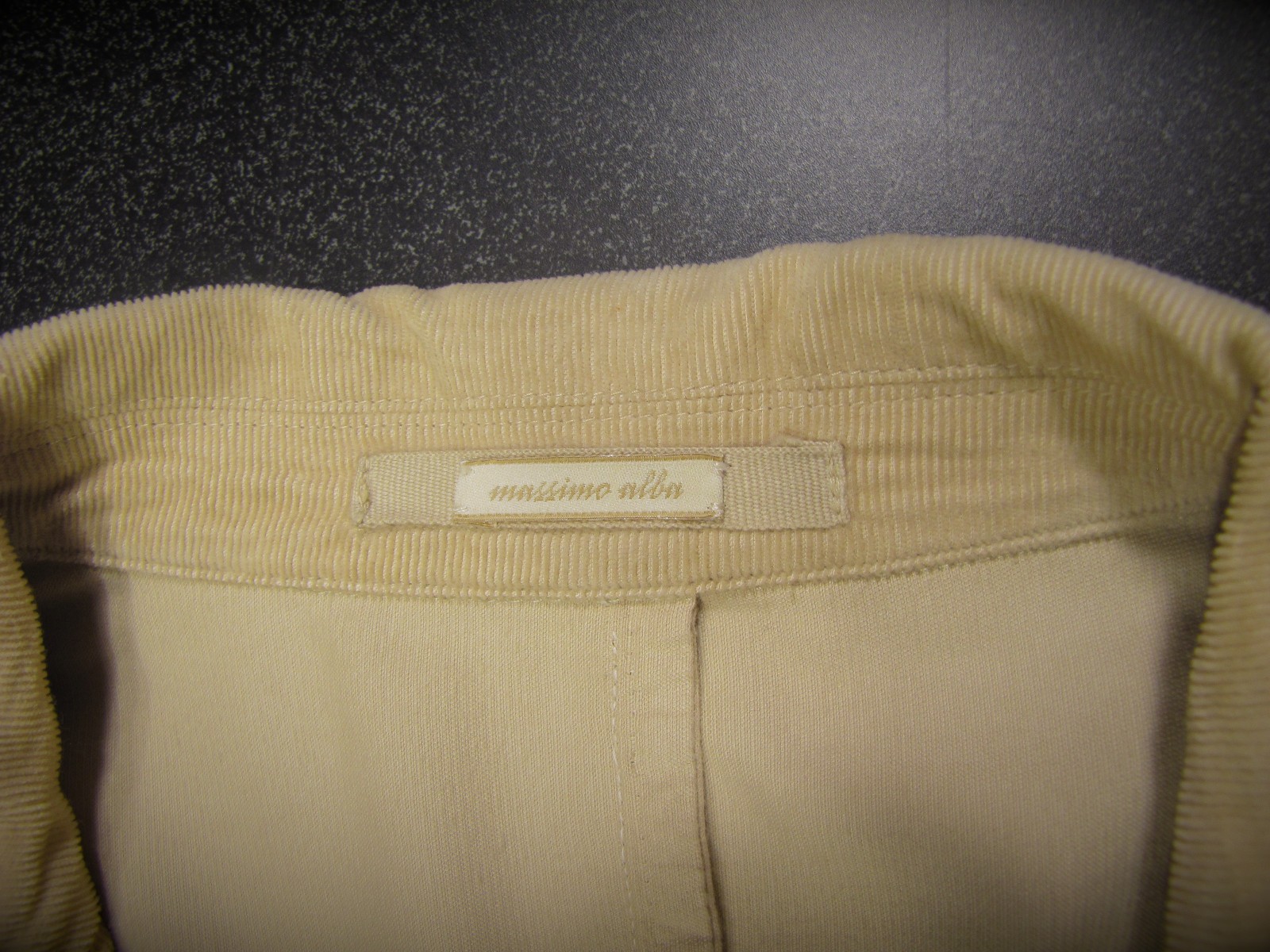 Massimo Alba corduroy sloop jacket 100% cotton desert tan men’s ALTERED 40 / 38