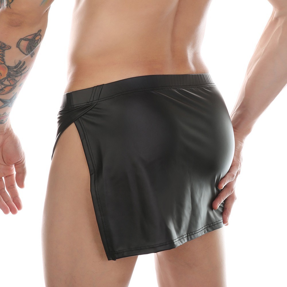 Mens Underwear Mens Panties Middle Waist Minimalist Pouch Sexy Slit Side Slit