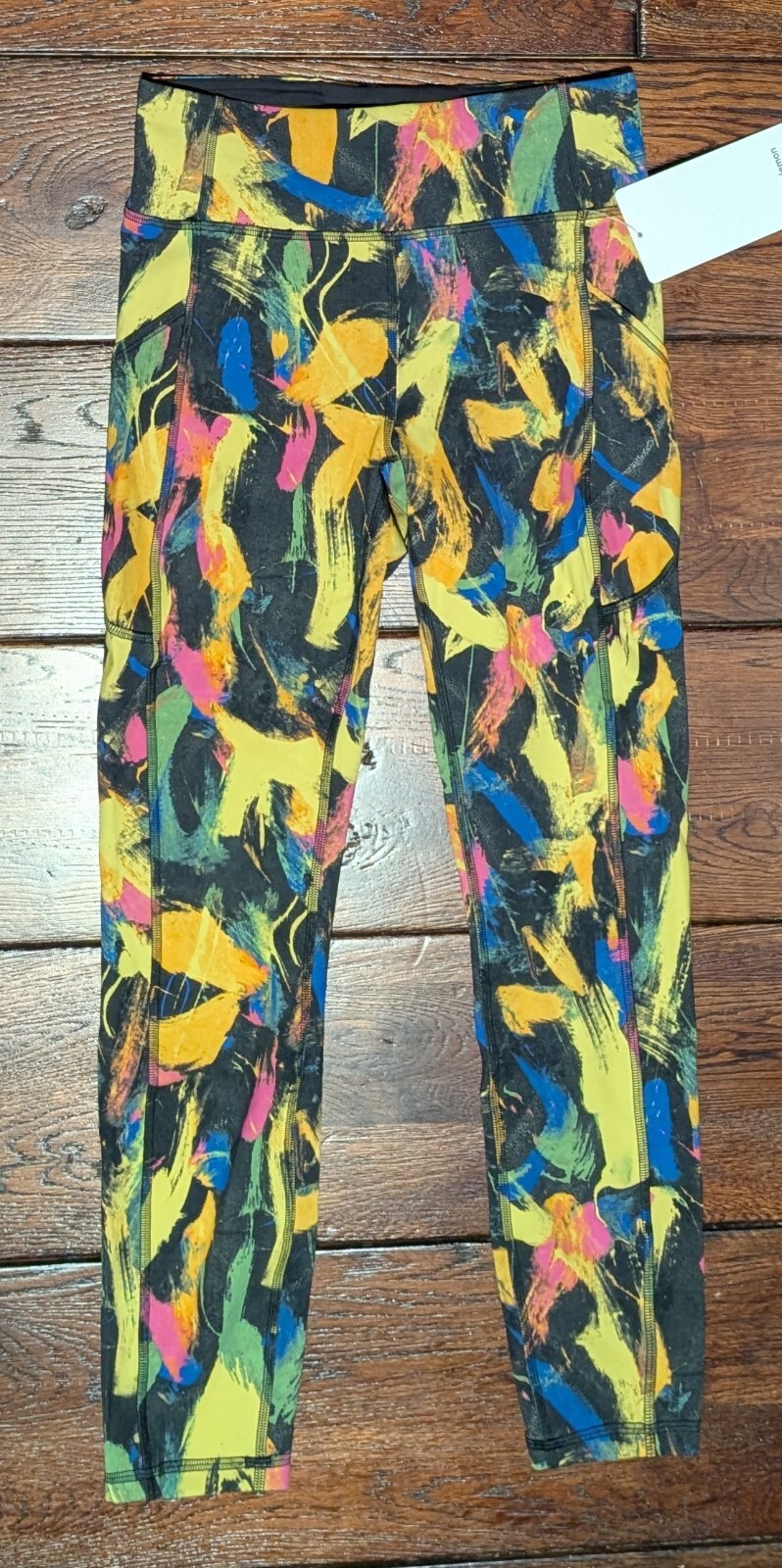 Lululemon Invigorate High-Rise Tight 25″ in Undertone Black Multi Size 6 – NWT