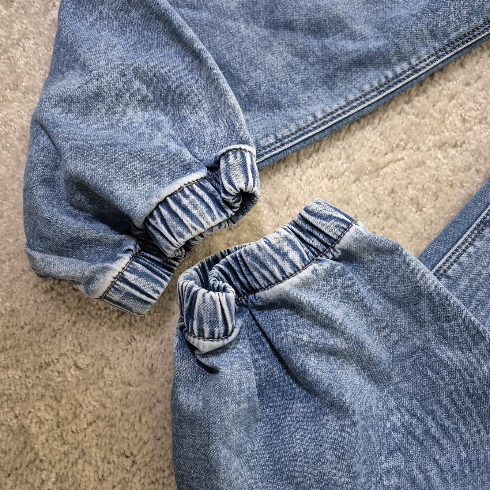 American Eagle Jeans Cozy Next Level Stretch Mom Jogger 20 Tall Lined Stretch
