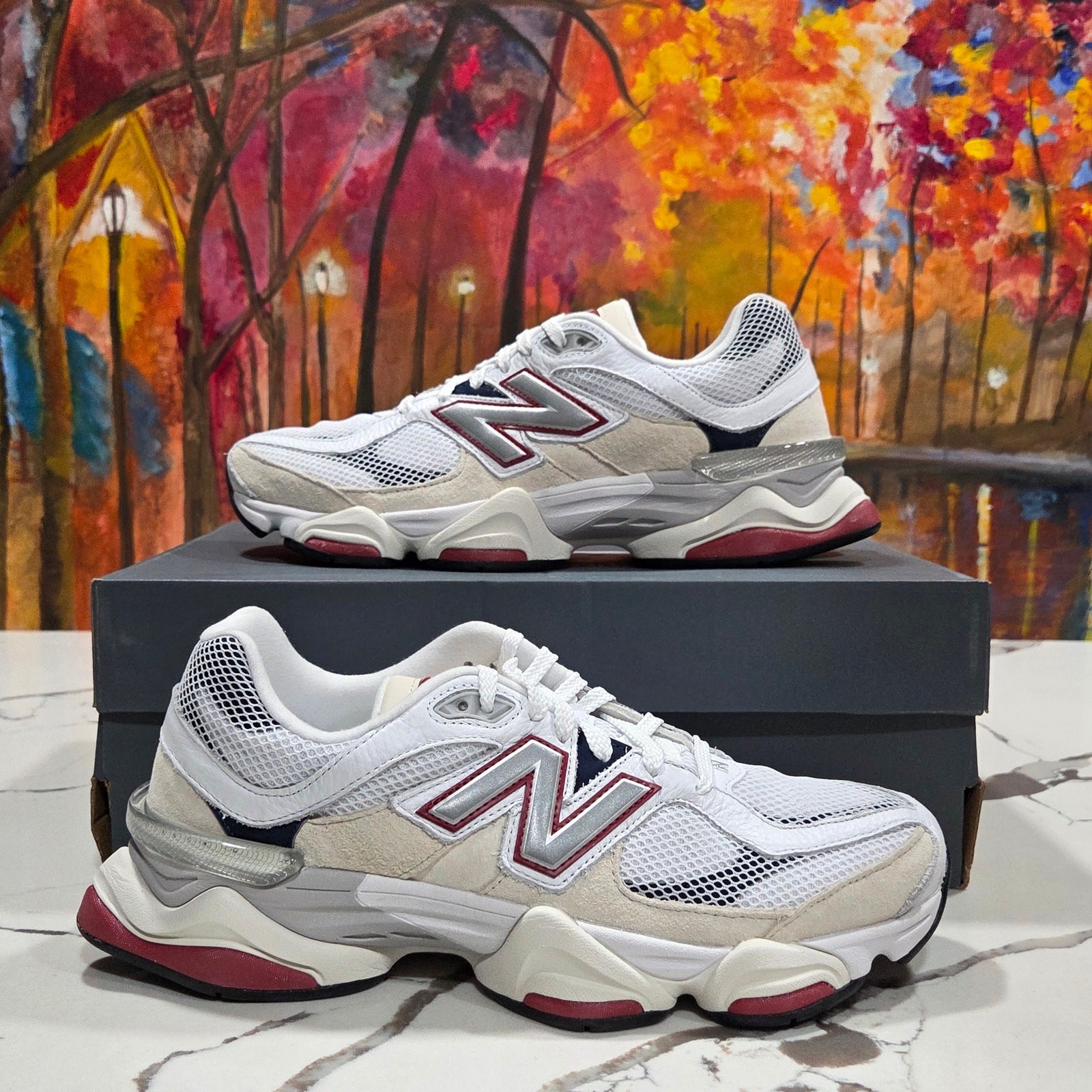 New Balance 9060 Shadow Red Size 11 Men’s Running Shoes U90603MT