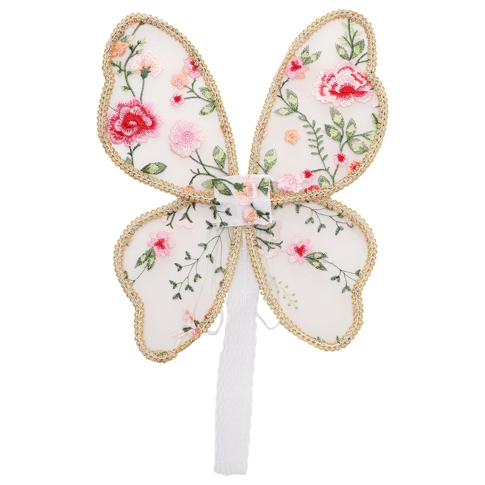 US Adults Kids Cosplay Props Comfortable Butterfly Wings Christmas Fairy Stick