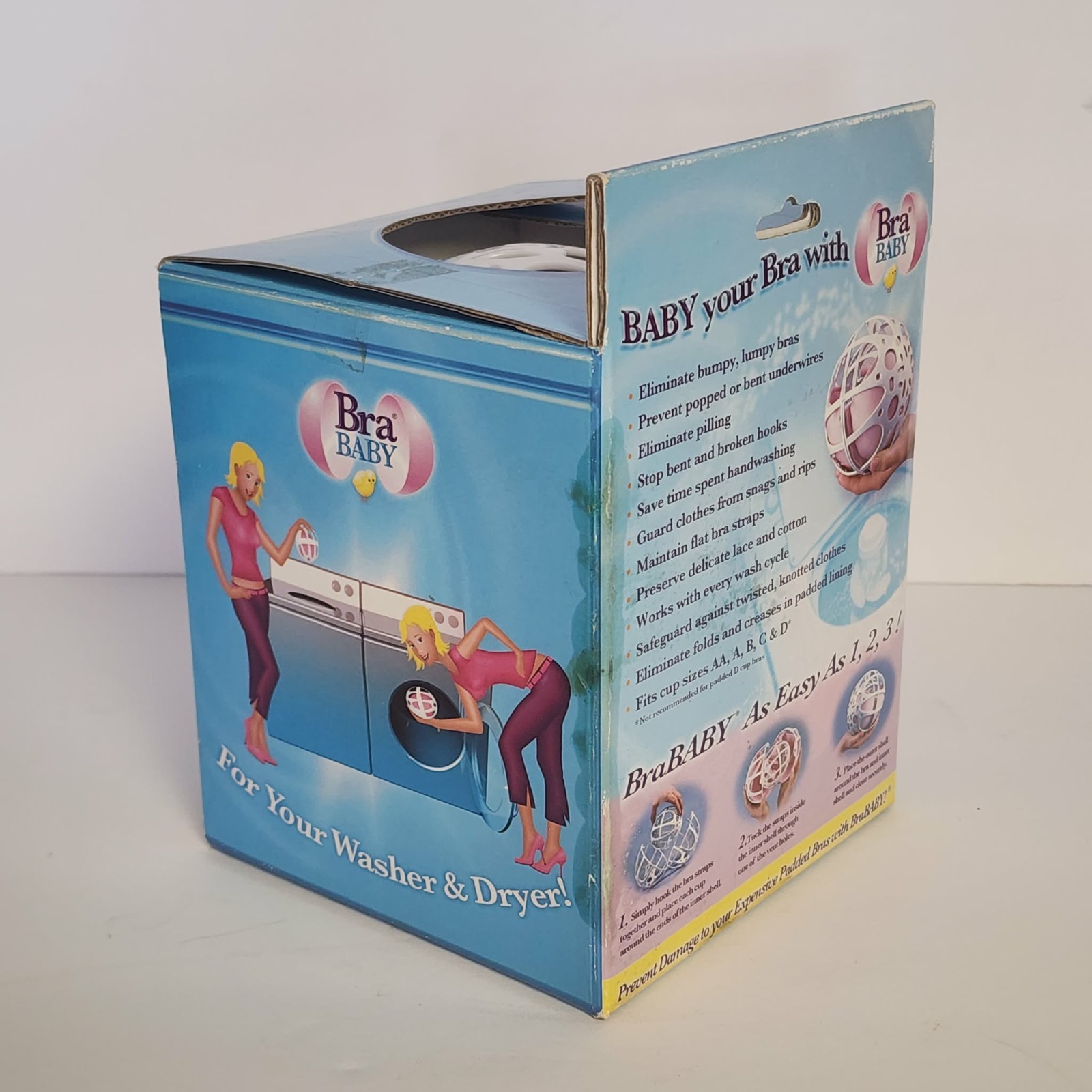 “As Seen On TV”BRA BABY●Extend The Life Of Your Expensive Bra’s●Washer&Dryer Use