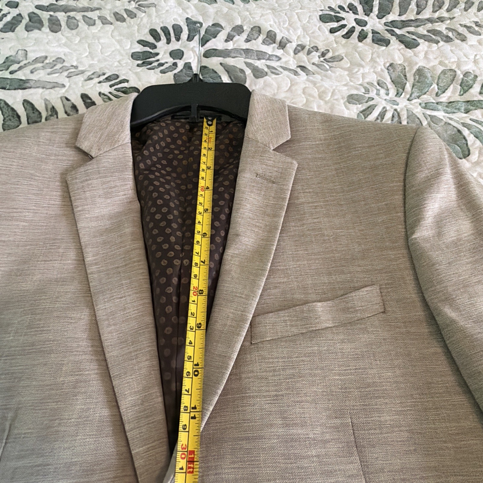 PASCAL MORABITO COUTURE Sport Coat Jacket, Mens Blazer 40 US AND 48 IT Size