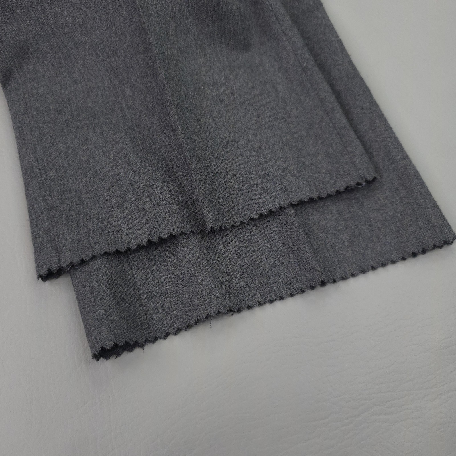 Vintage Jos A Bank Pants Mens 32×36 Gray Wool Pleated Unhemmed USA Executive