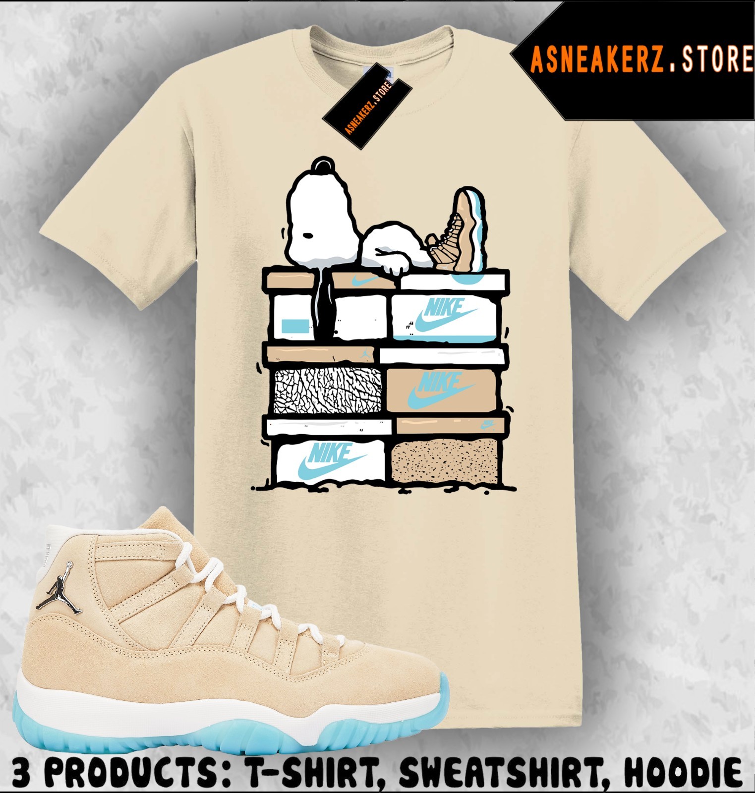 Shirt Match AJ 11 H-Town Houston Sneaker Matching Tee Sneakerhead S Dog T-Shirt