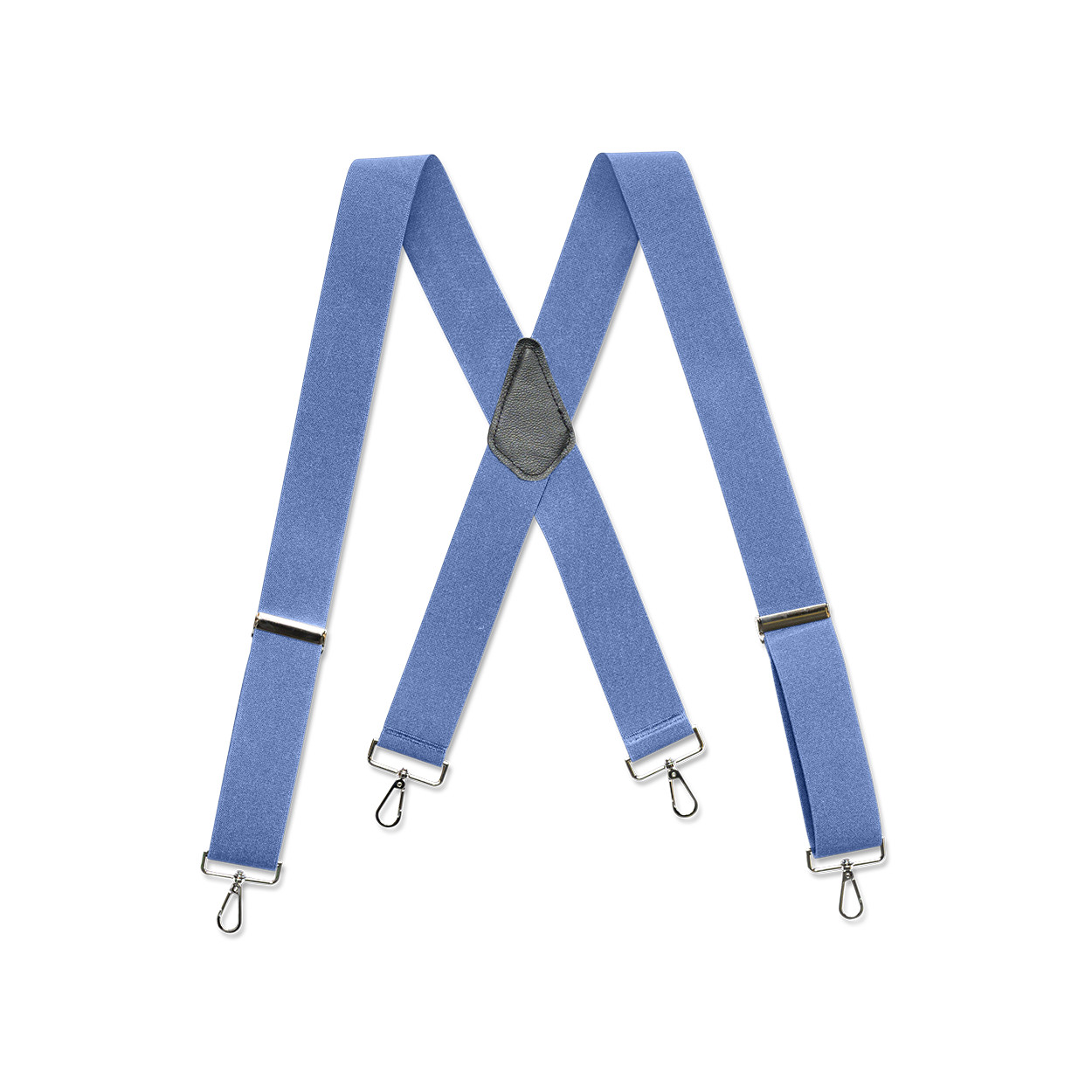 Men’s Suspenders, 2″ Quality X Style, Belt Loop Snap On, Many Colors, USA Made
