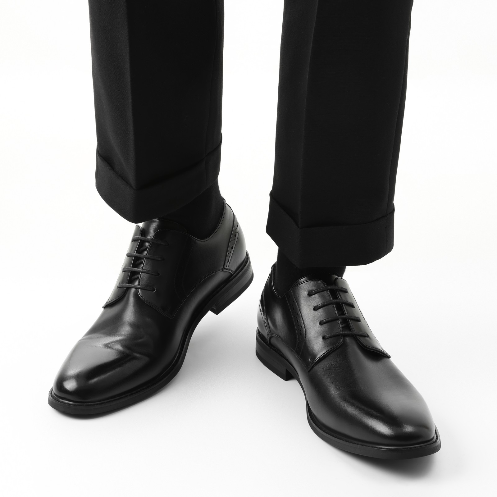 Bruno Marc Men’s Leather Lined Dress Lace-Up Oxfords Shoes Derby Dress Shoes