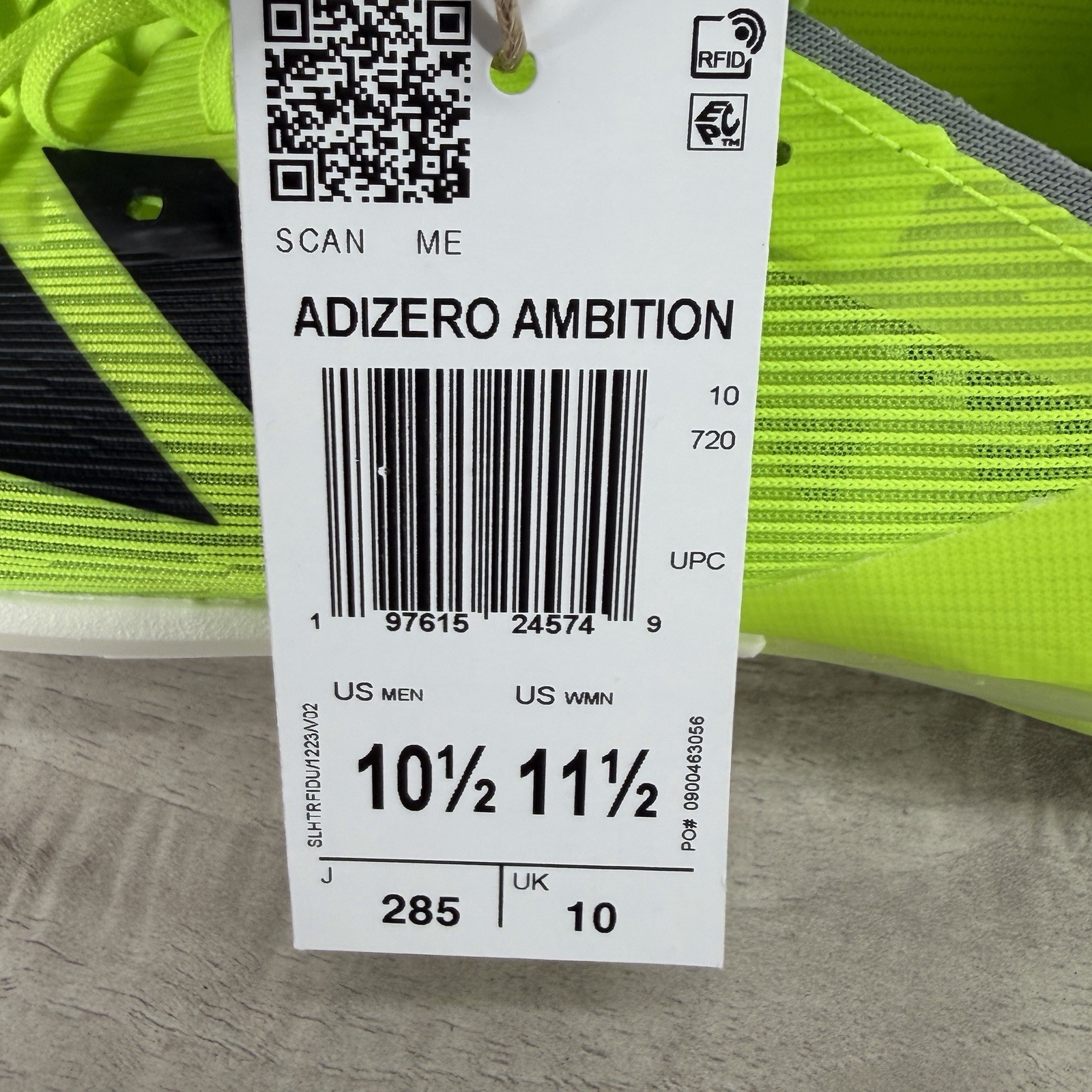Adidas Adizero Ambition Track & Field IH5798 With Spikes and Tool Mens Size 10.5