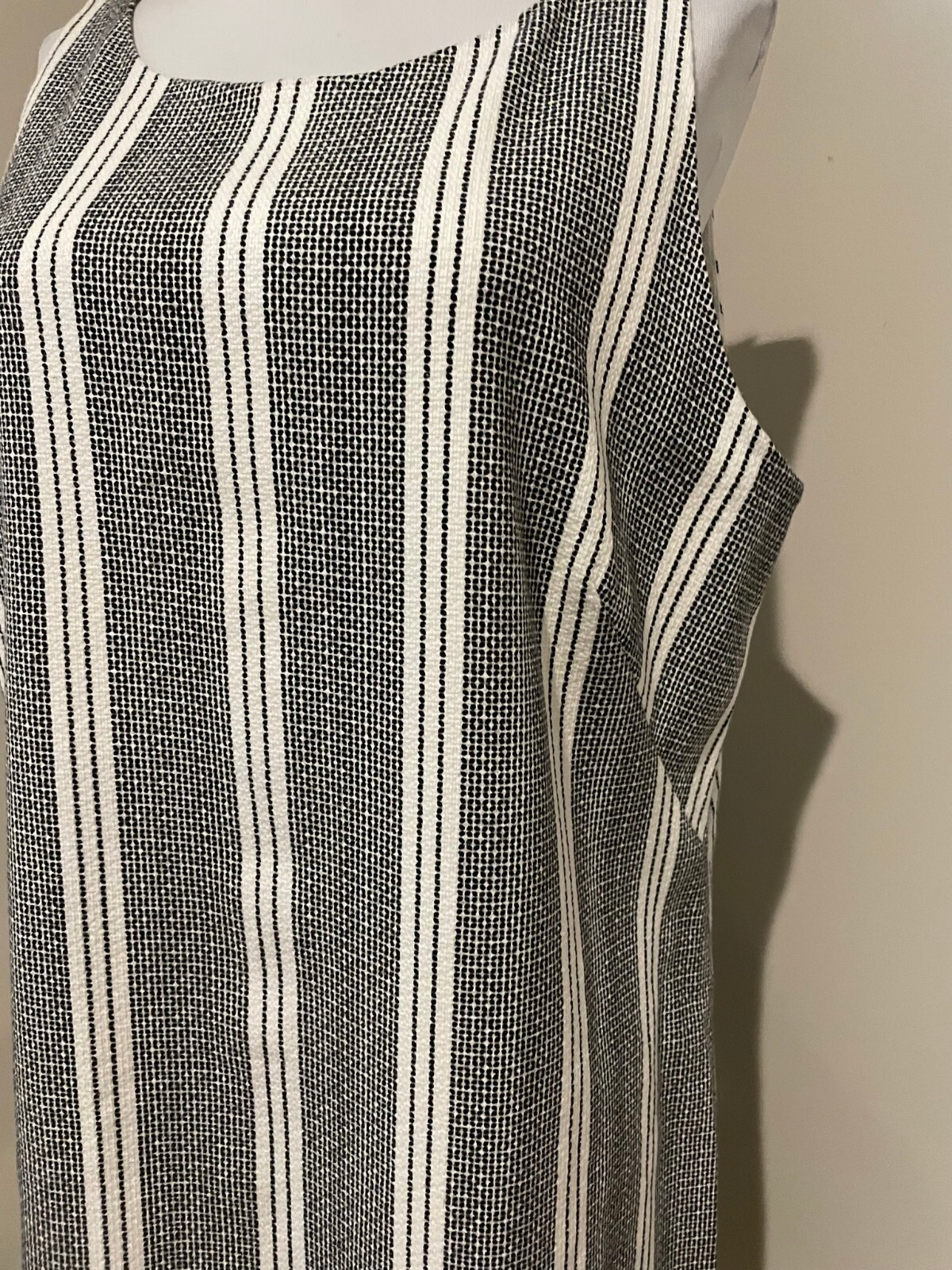 ANN TAYLOR Womens Black & White Dress – Sz 12/14