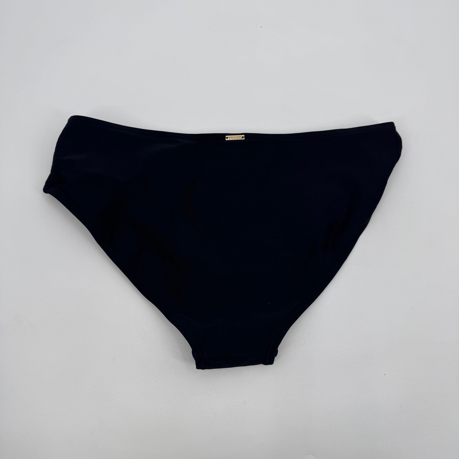 Zmart Women’s Medium Black Mid Rise Swim Bikini Bottoms Swimwear NWT