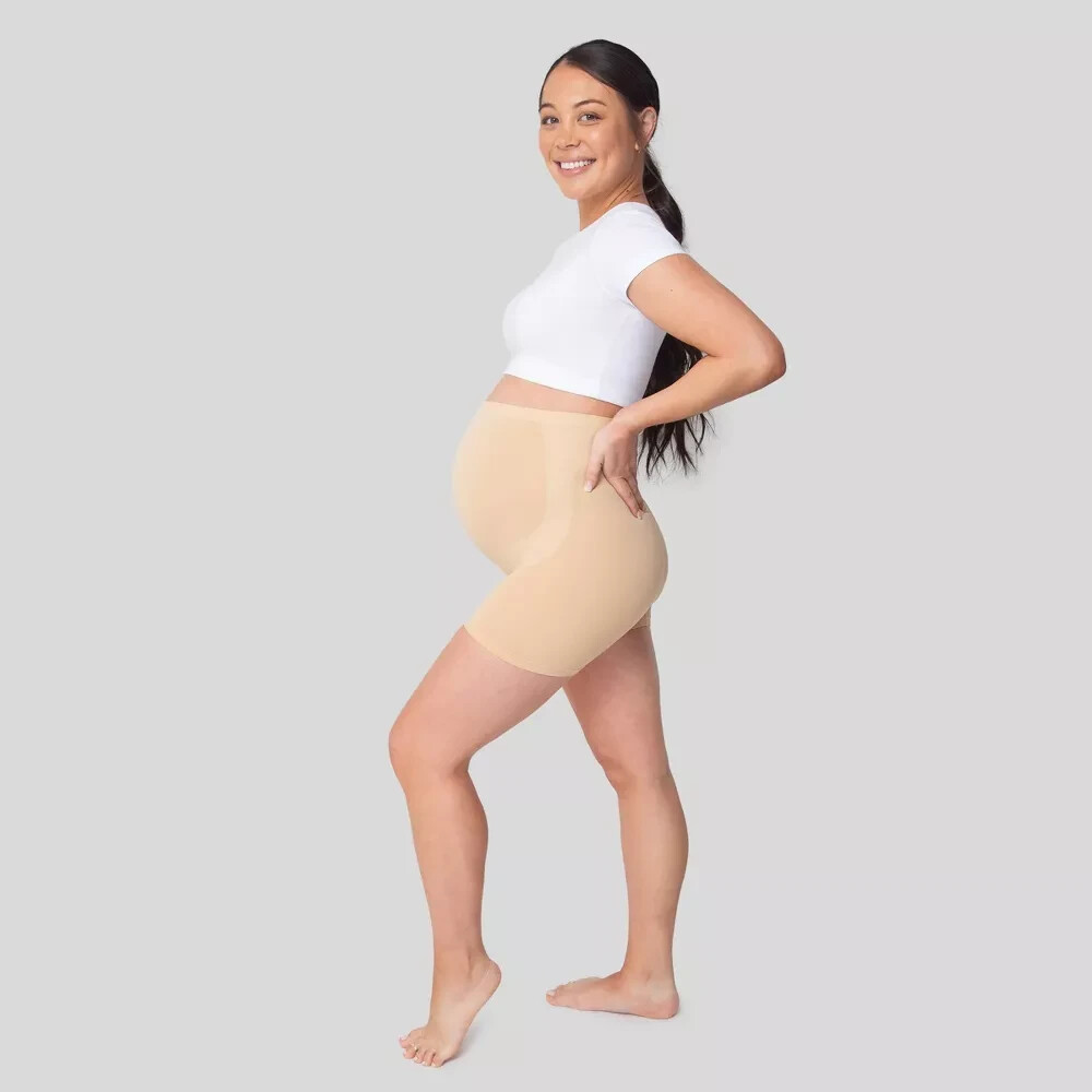 Belly Bandit Basics Maternity Support Shorts – Nude Size XL