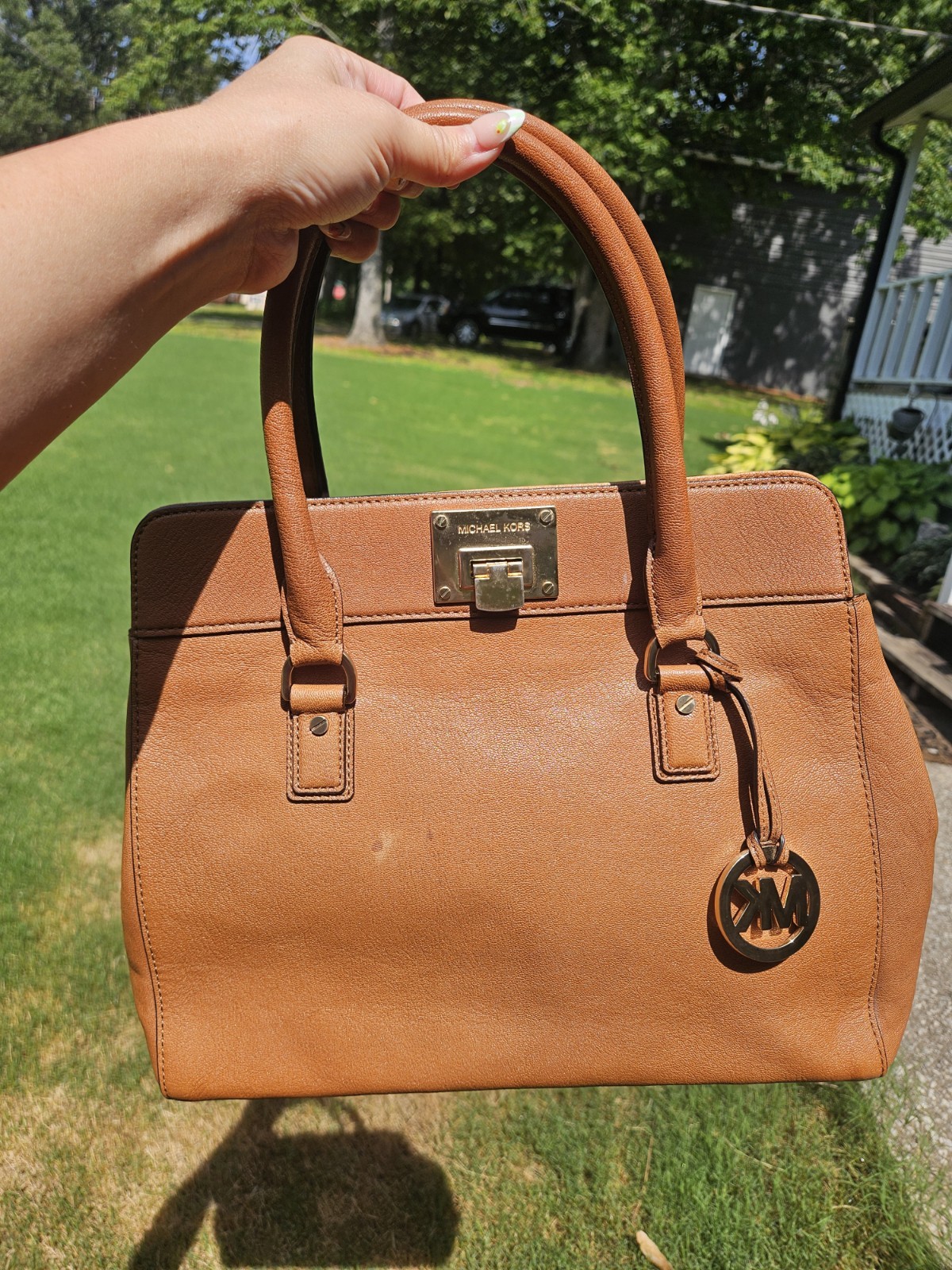 Michael Kors Hamilton Satchel Bag
