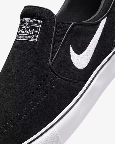 Nike Stefan Janoski+ Slip Men’s Shoes Training Black New Size 10.5