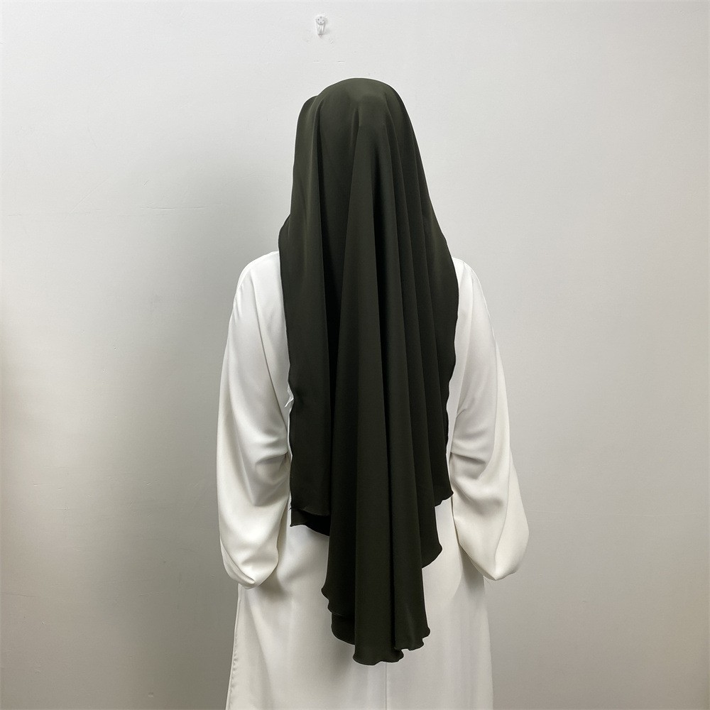 Prayer Burka Large Overhead Headscarf Women Muslim Instant Hijab Veil Full Cover
