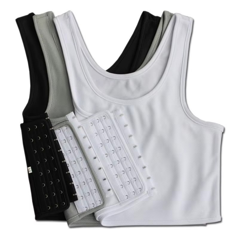 XS 5XL Plus Size Ftm Trans Binder Chest Binders Transboy Tomboy Pull Over