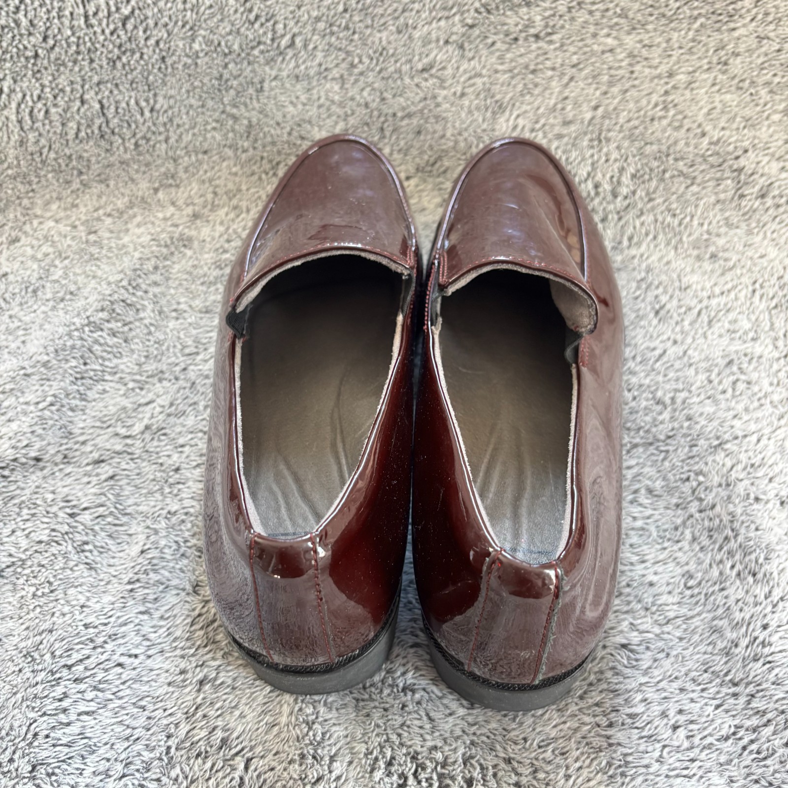 Earth Womens Shoes 10M Burgundy Preppy Old Money Church Career Academia 19033