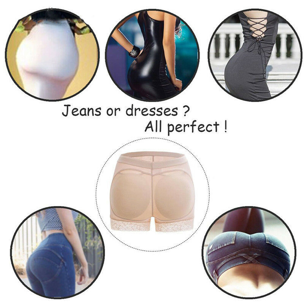 Padded Pads Panties Butt Lifter Hip Enhancer Underwear Buttock Shapewear Briefs