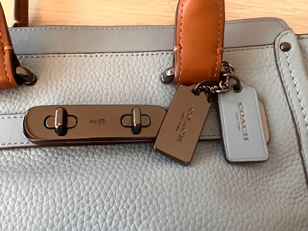 COACH Bag Leather Purchase 6a