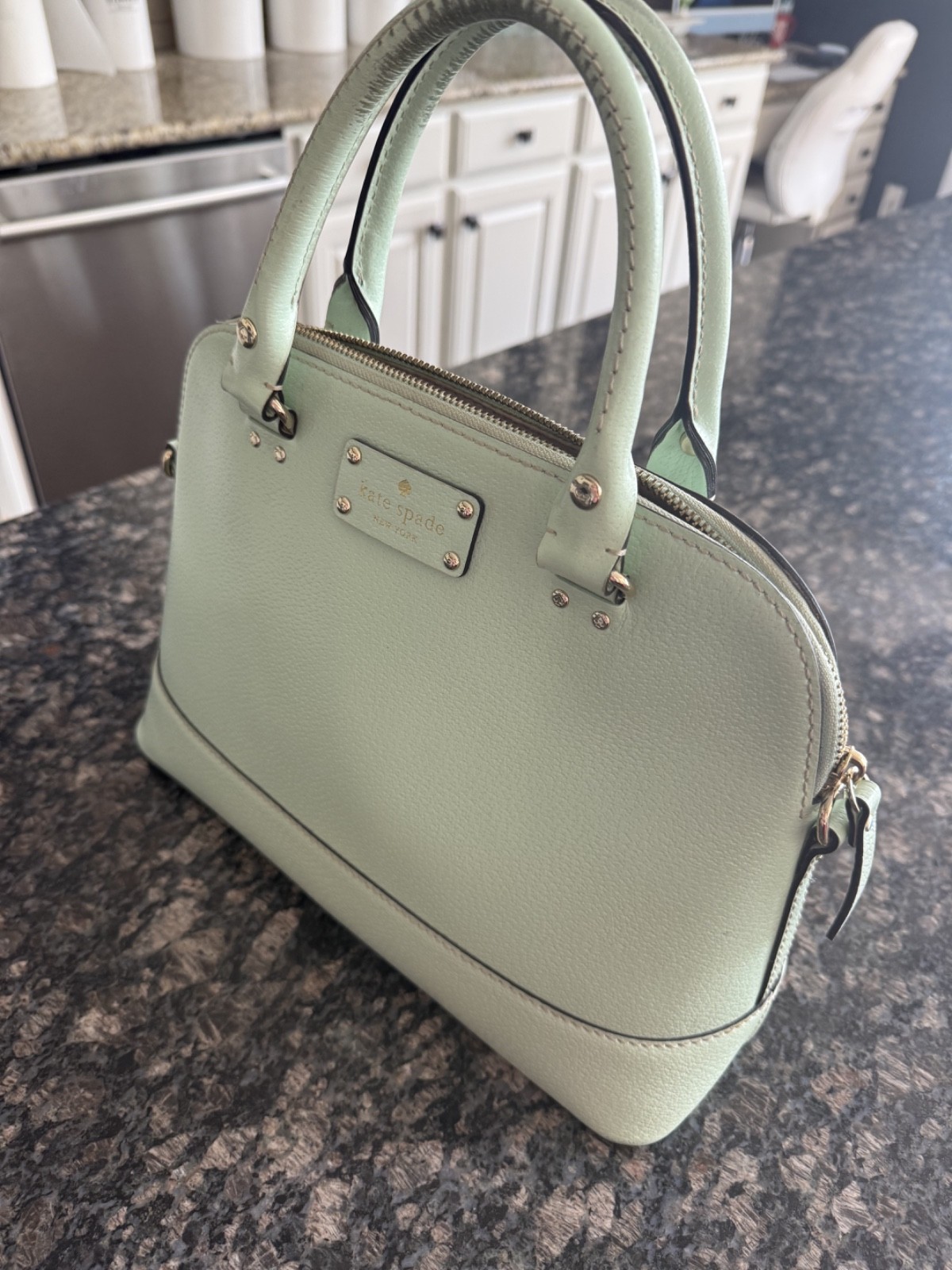 Kate Spade New York – Sea Green Medium Sized Satchel