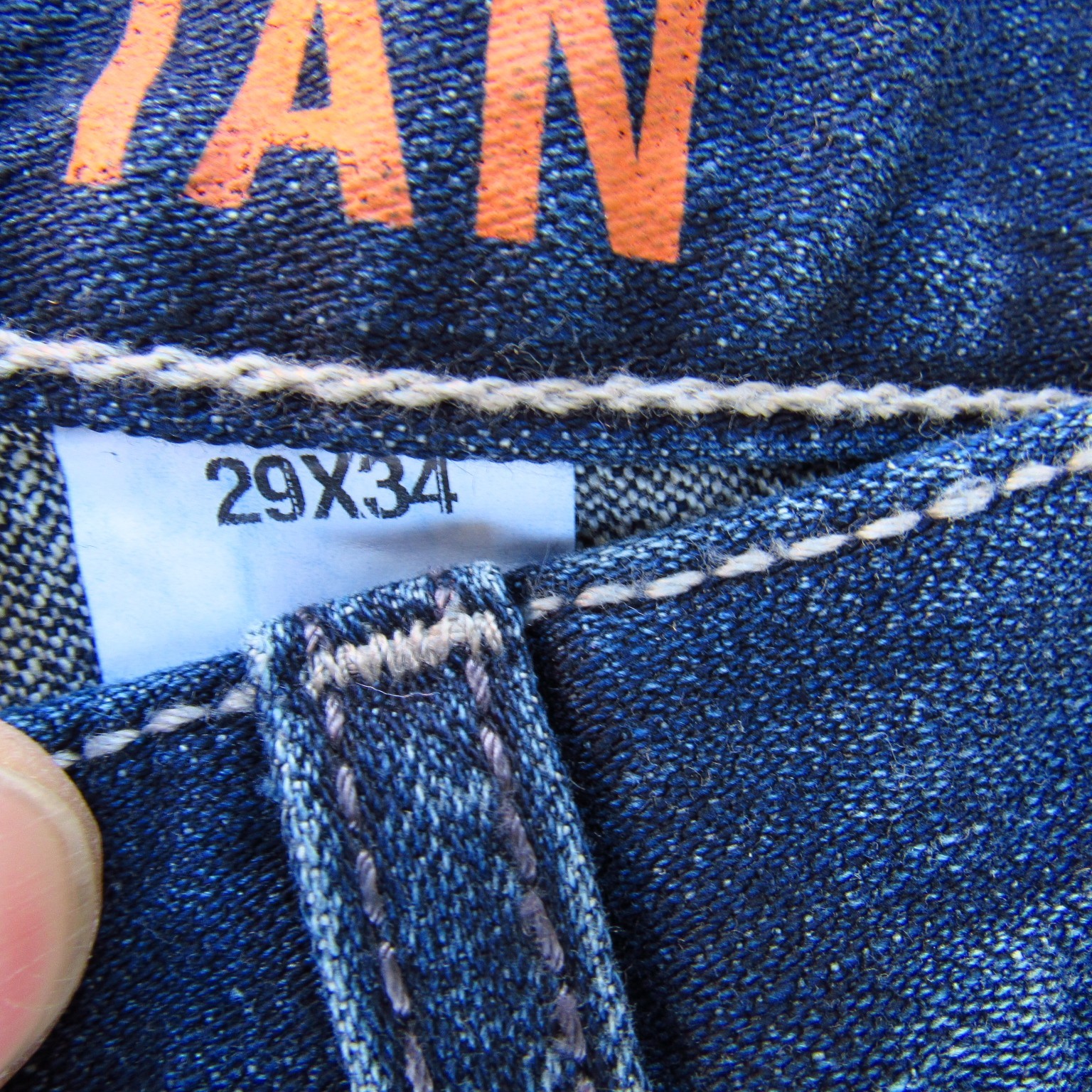 Cinch Men’s Ian Slim Fit Jeans Dark Stonewash Size 29×34 Cotton Blend NWT