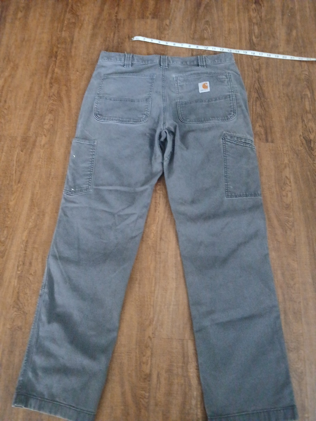 Carhartt Rugged Flex Relaxed Fit Double Knee Pant Tag34x32 Now33x30 102802 Gray