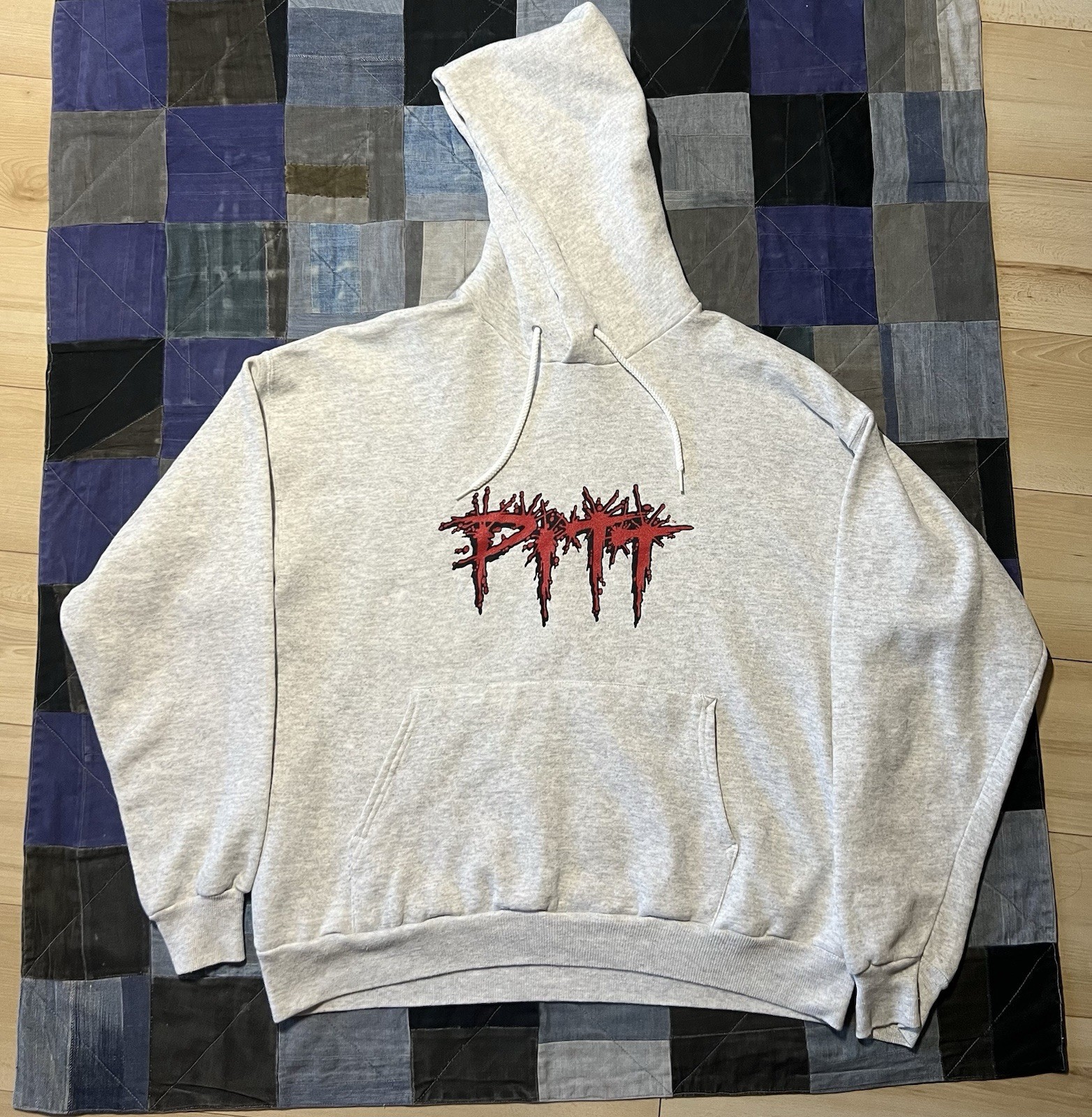 Vintage 1993 Pitt Hoodie XL Dale Keown Comic Images Marvel Image Spawn Rare 90’s