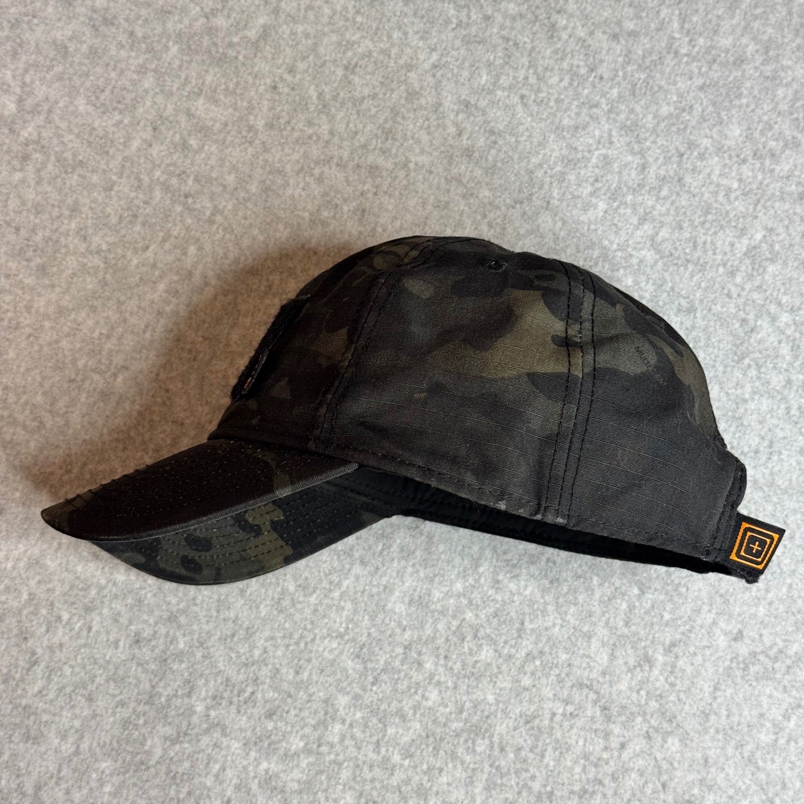 5.11 Tactical Flag Bearer Cap MultiCam Black Ripstop Patch Hat Adjustable 89406