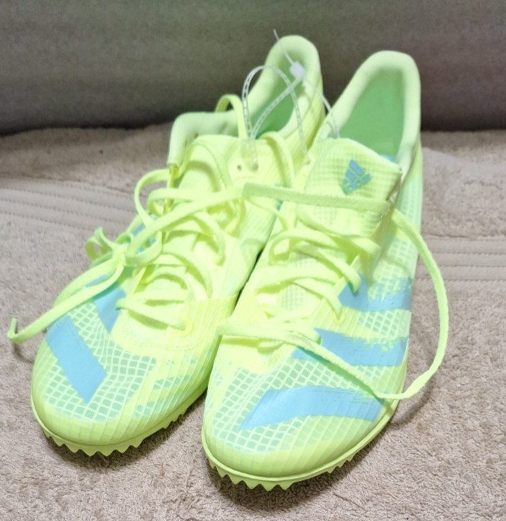 Adidas Adizero Ambition Track And Field Running Spikes Yellow M 9.5 (No Spikes)