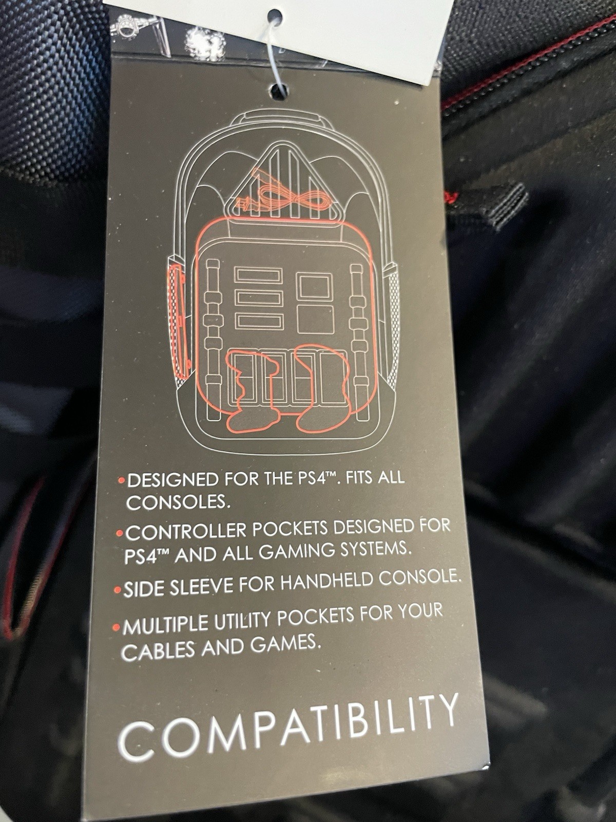 NEW Unused Darth Vader Gaming Backpack (Bioworld)
