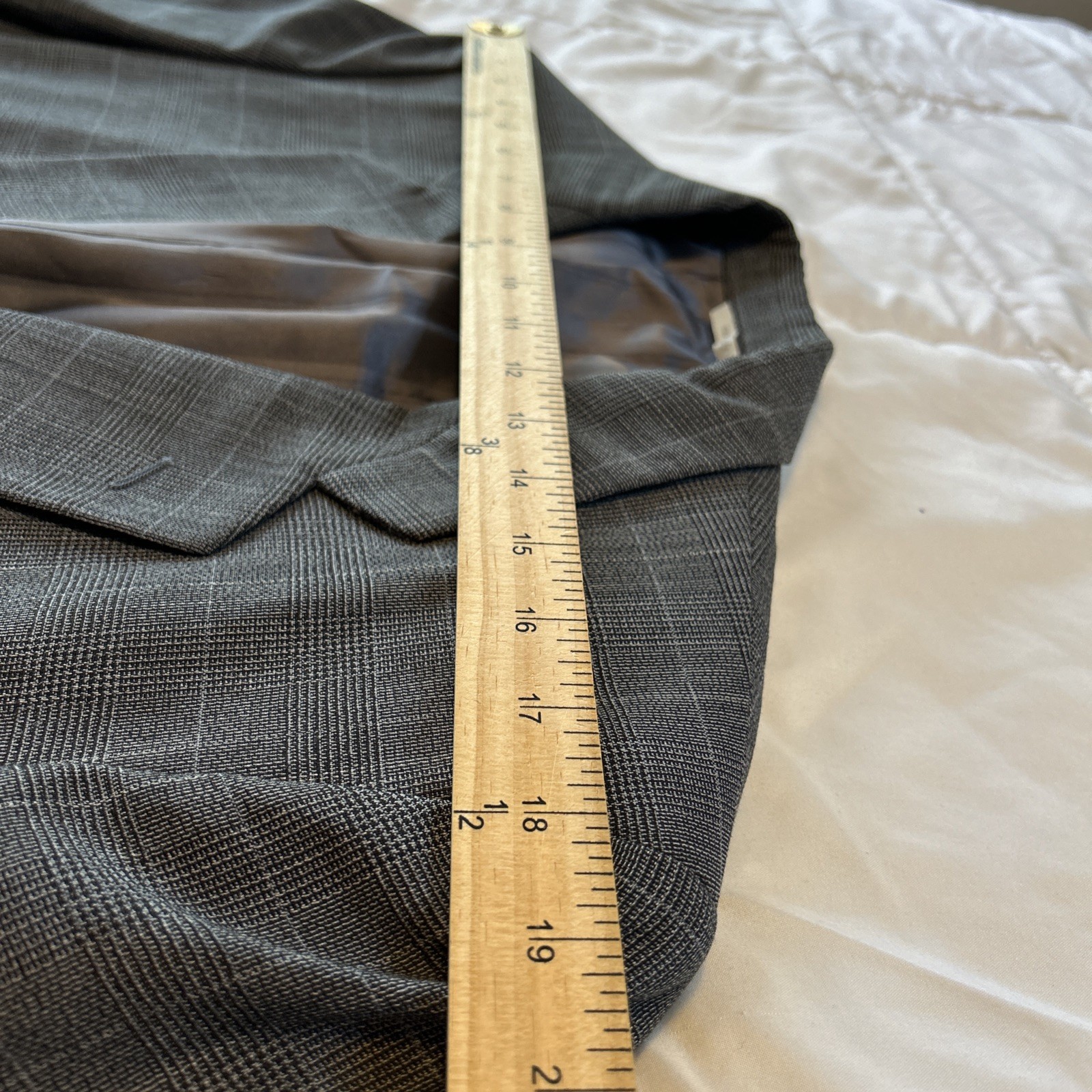 San Romeo Made In Italy Suit Gray Pattern Fine Merino Wool