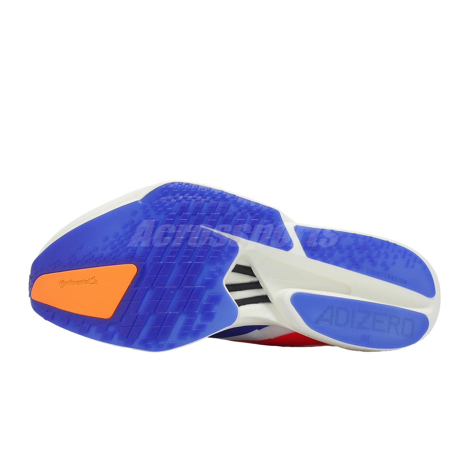 adidas Adizero Adios Pro 4 M White Blue Red Orange Men Racing Running KI4438