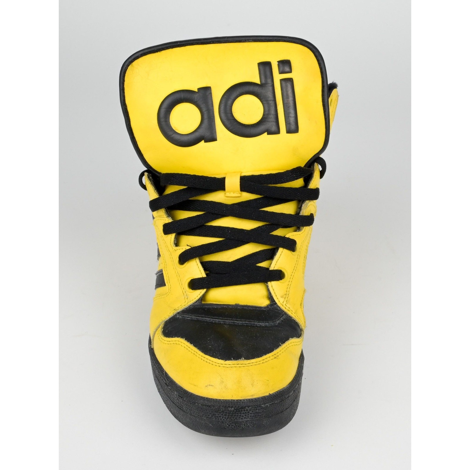 Adidas x Jeremy Scott S/S 2012 Instinct Hi (Black/Yellow) – Size 10
