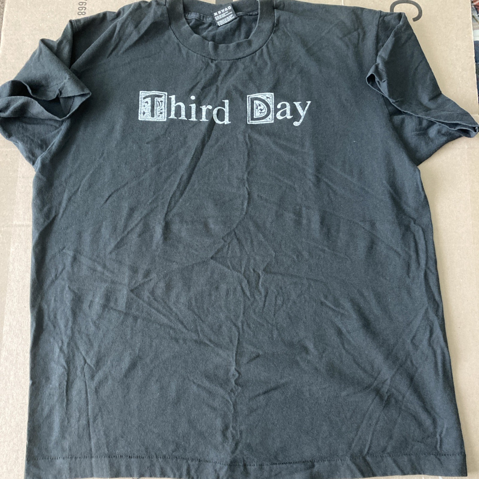 THIRD DAY Vintage Christian Rock Band T-shirt 90’s USA Made T-shirt TAGGED SZ XL