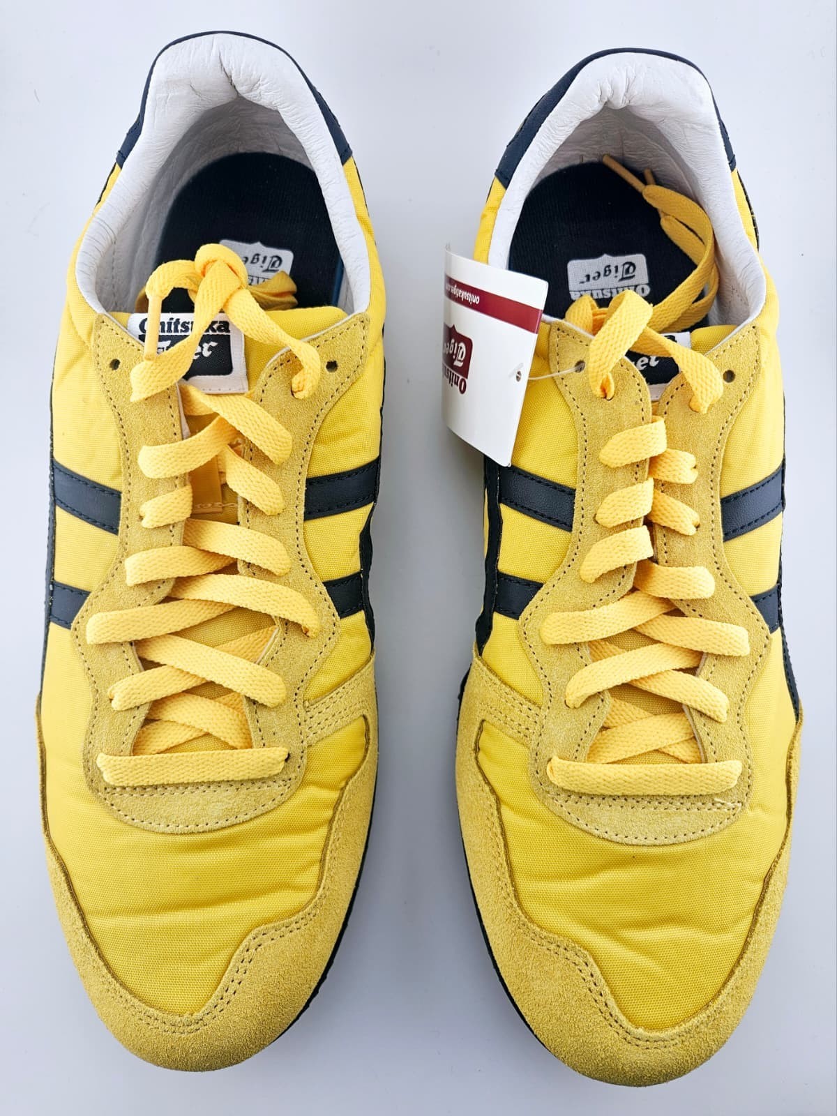 Onitsuka Tiger SERRANO Yellow/Black Sneakers Men’s US 11 EUR 45 – Brand New
