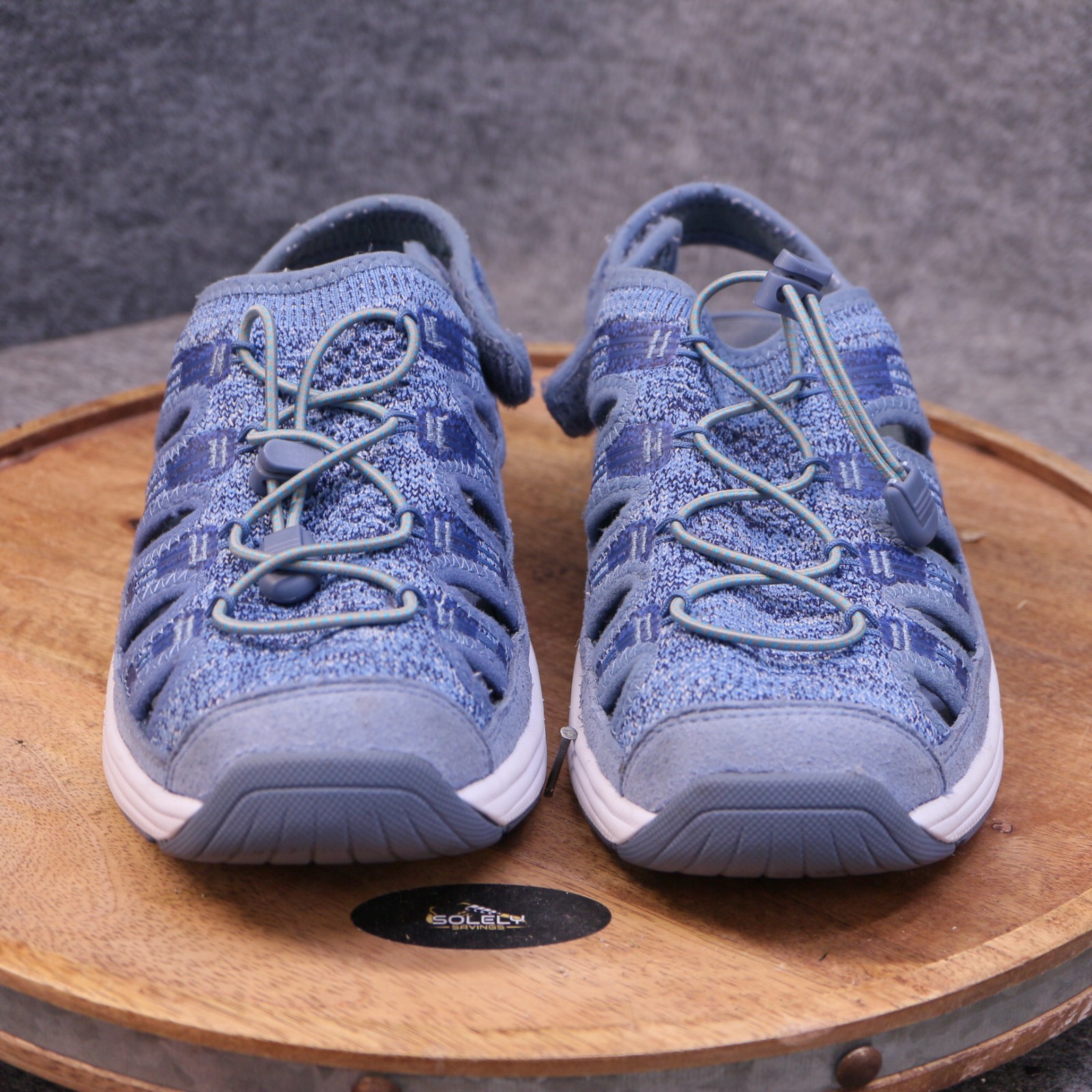 Orthofeet Laguna 806 Womens Size 9.5 D (Wide) Blue Orthopedic Comfort Sandals